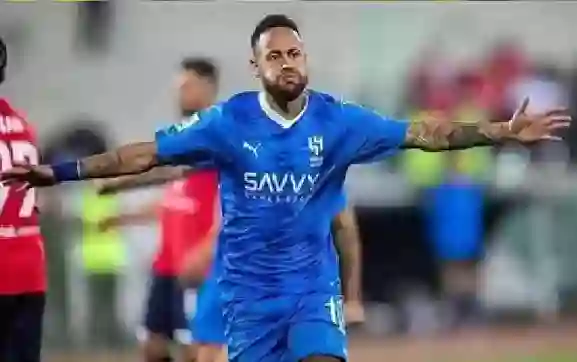 رد ناري من نيمار على جيسوس بعد استبعاده من قائمة الهلال 